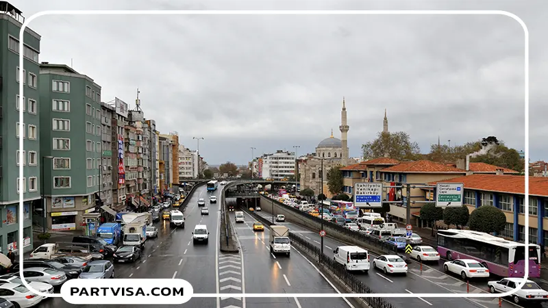 راه های دسترسی به منطقه آکسارای