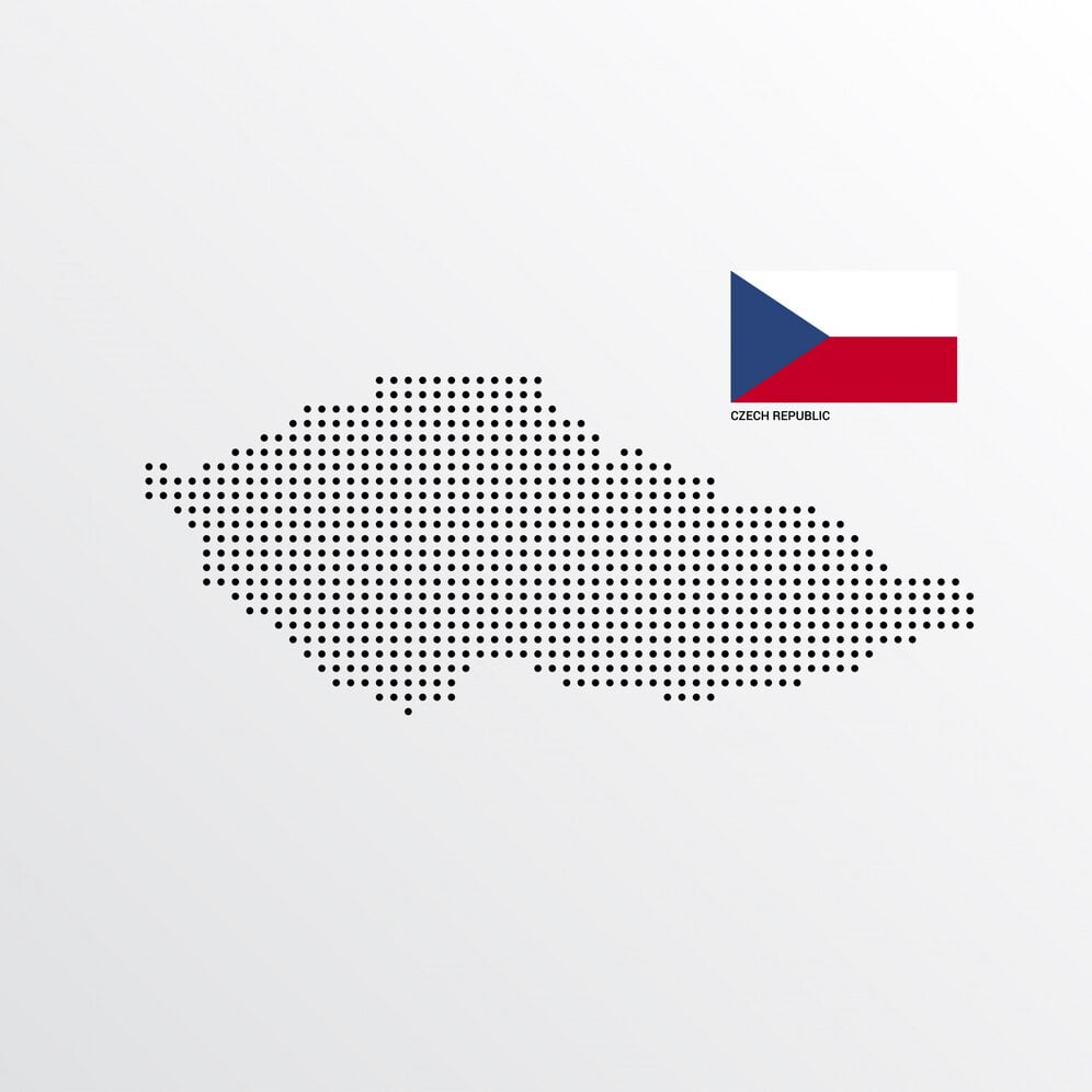 Czech republic map