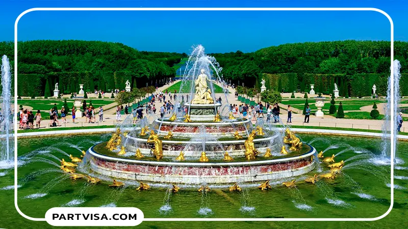 فواره باغ ورسای 