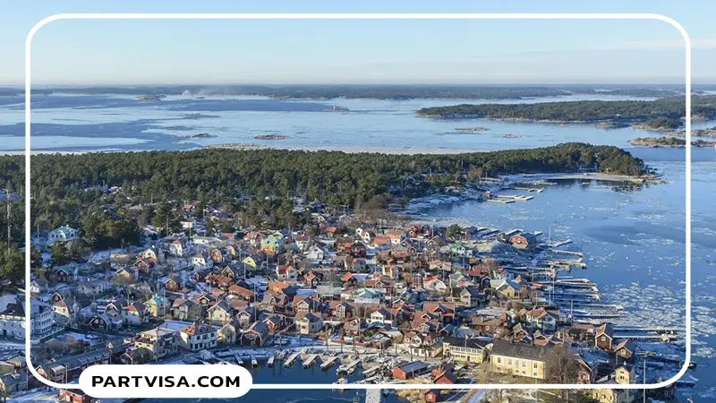  بزرگ‌ترین مجموعه‌ی جزیره‌ای آب شیرین در سوئد