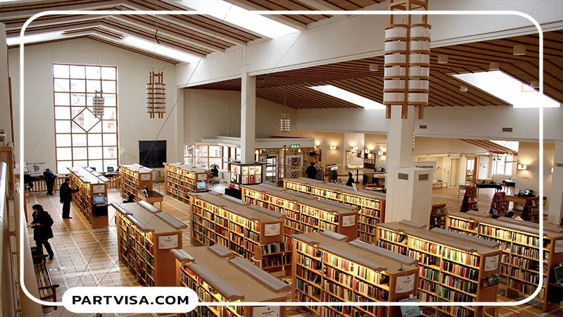شهر اوپسالا؛ قدیمیترین شهر دانشگاهی سوئد 6 کتابخانه اوپسالا