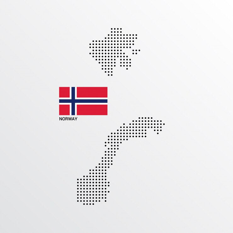 نقشه نروژ