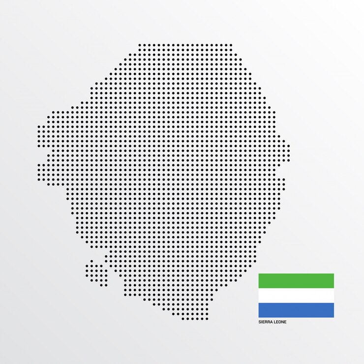Sierra Leone map