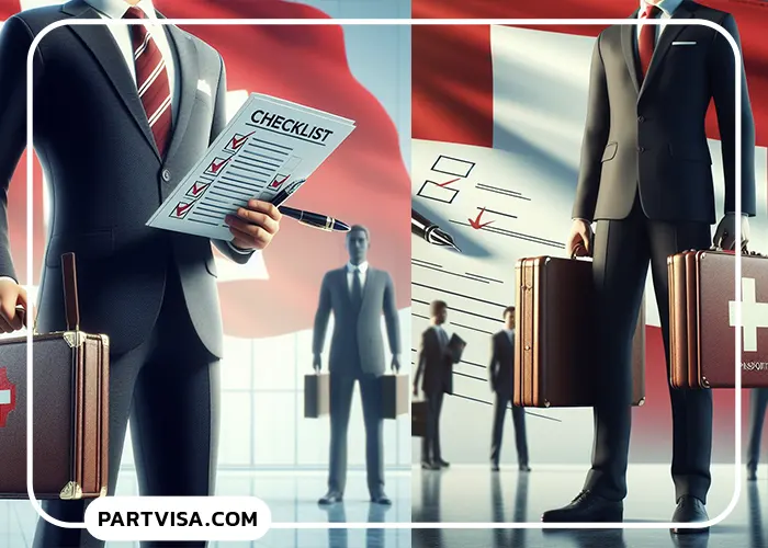 چک لیست مدارک انواع ویزا سوئیس 7 چک لیست ویزای تجاری سوئیس