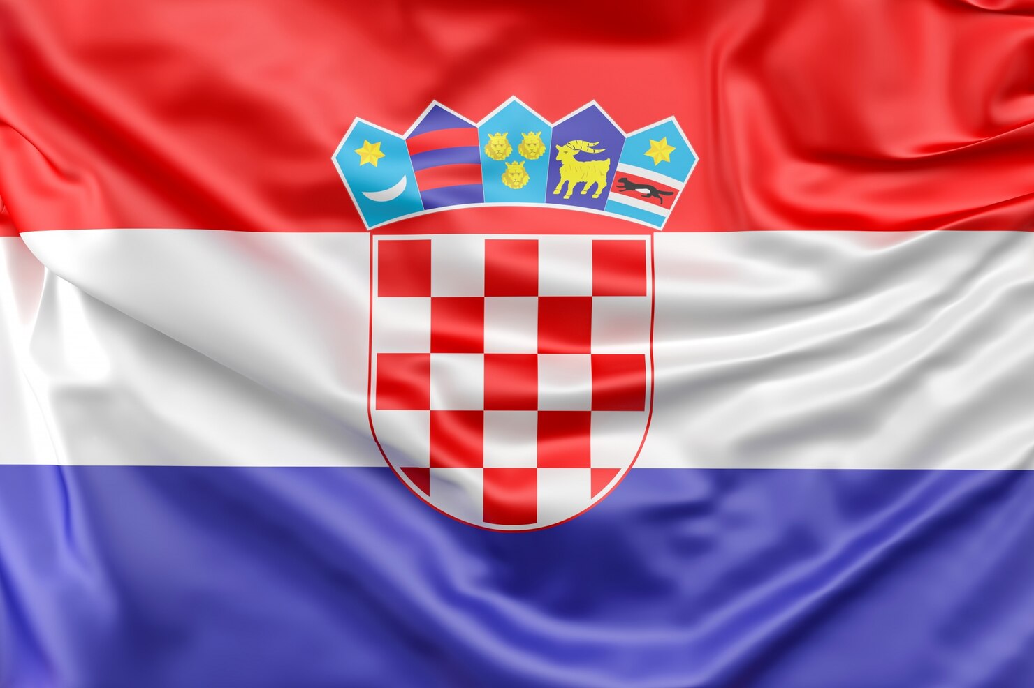 Flag croatia