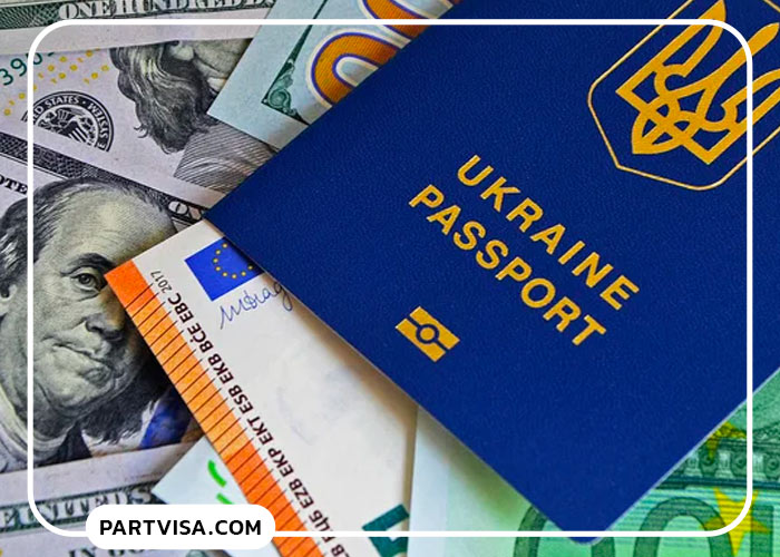 هزینه درخواست ویزای همراه اوکراین