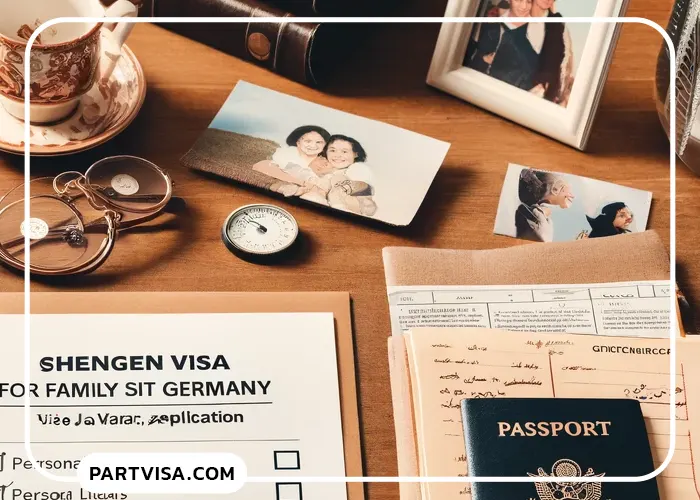 چک لیست مدارک ویزای شینگن برای سفر شخصی دیدار خانواده آلمان