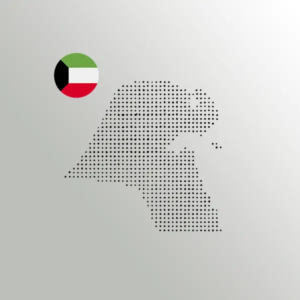 نقشه کویت
